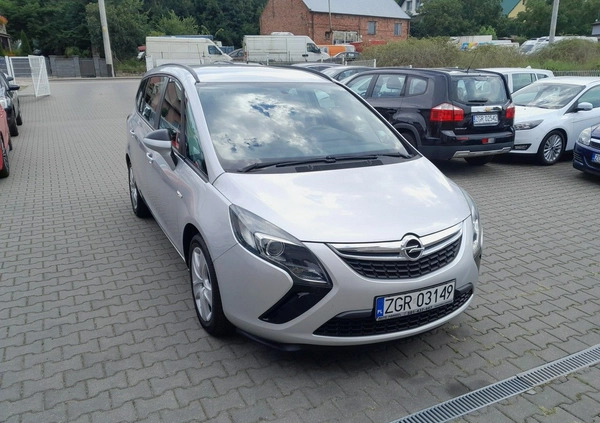 Opel Zafira cena 37900 przebieg: 183260, rok produkcji 2013 z Malbork małe 211